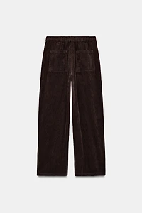 ZW COLLECTION WIDE LEG CORDUROY PANTS
