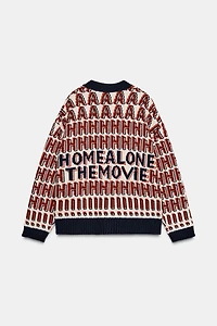 GILET OVERSIZE EN MAILLE HOME ALONE ™