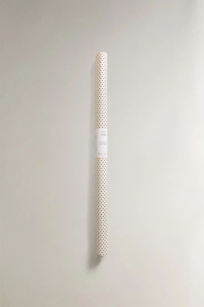 PAPIER CADEAU NOËL POIS MAT