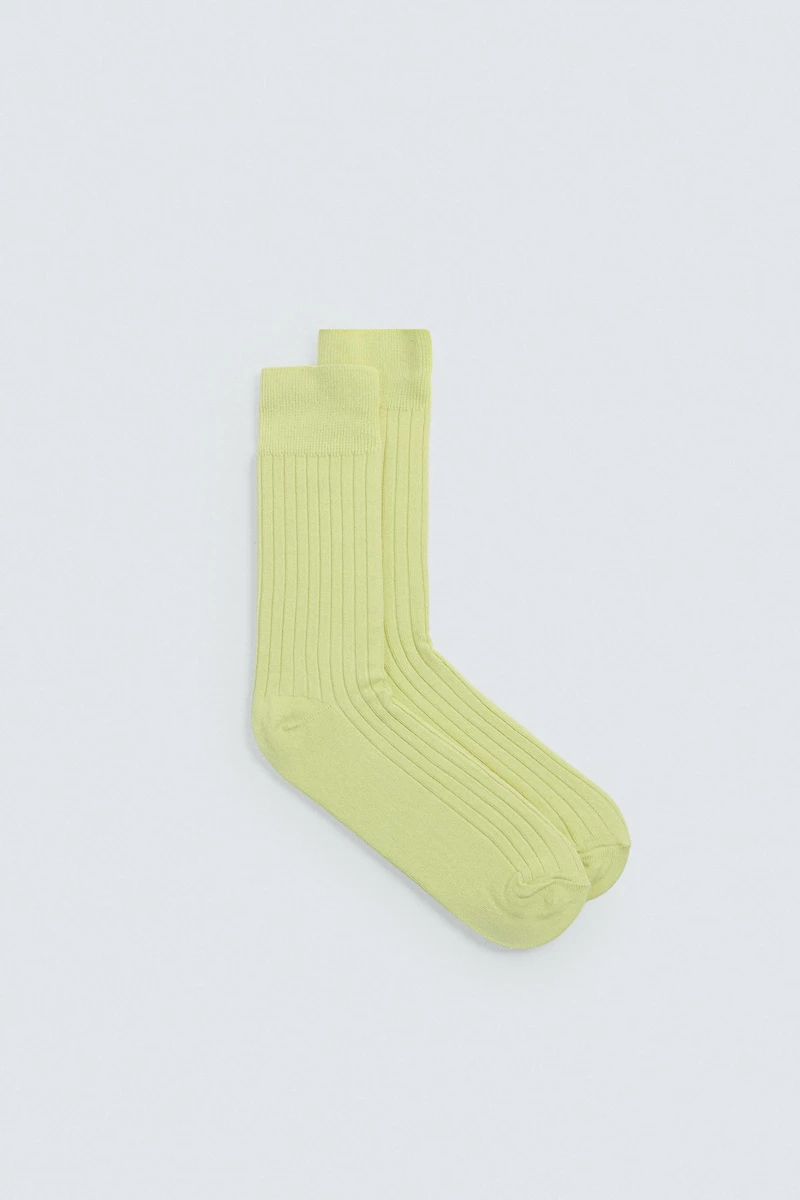 RIBBED SOCKS