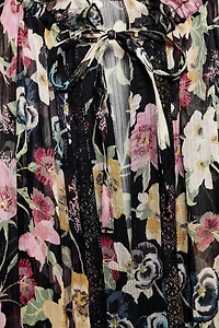 FLORAL PRINT MINI DRESS