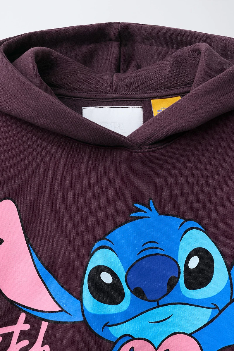CONTRASTING LILO & STITCH © DISNEY HOODIE