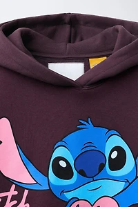 CONTRASTING LILO & STITCH © DISNEY HOODIE