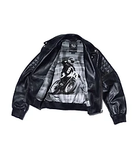 CRAIG MCDEAN BIKER LEATHER JACKET