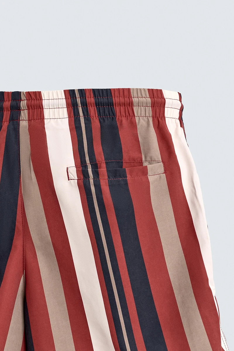 MID STRIPED SWIMSUIT