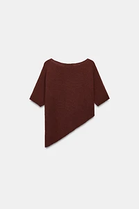 TOP ASYMÉTRIQUE EN MAILLE