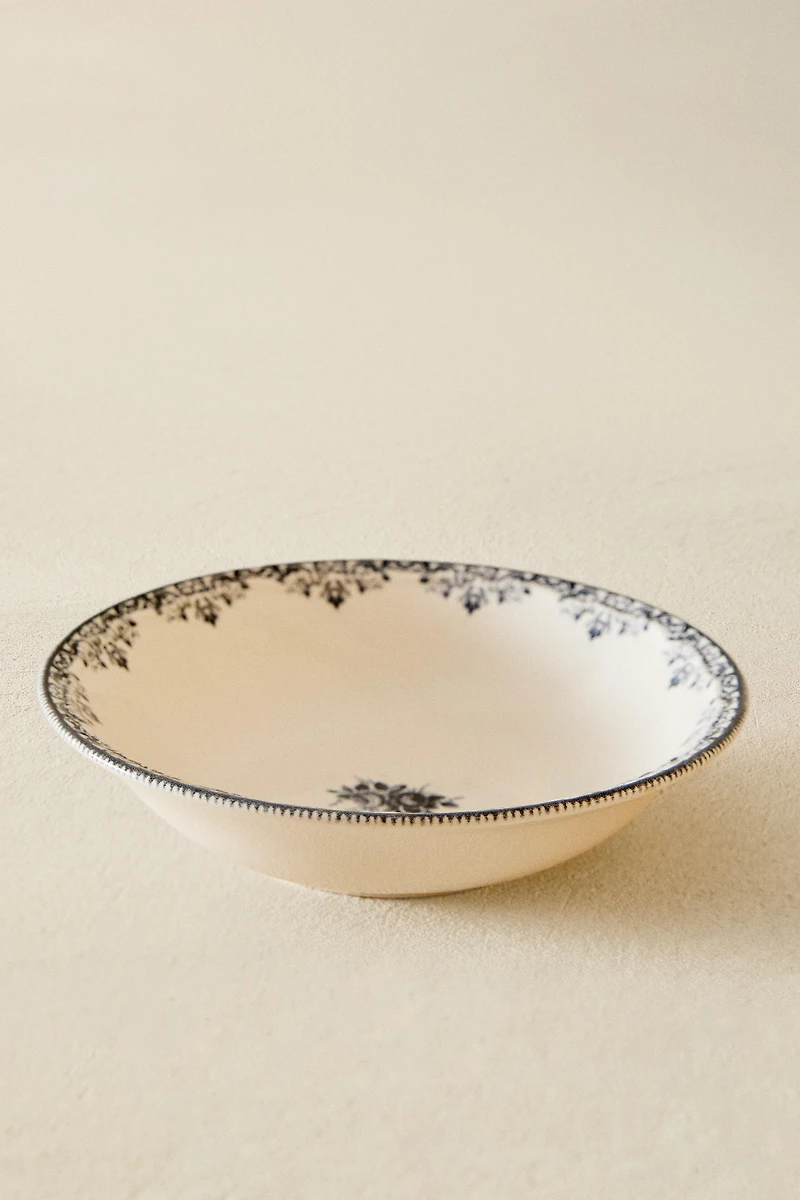 BOL DESSERT MOTIF POSITIONNÉ