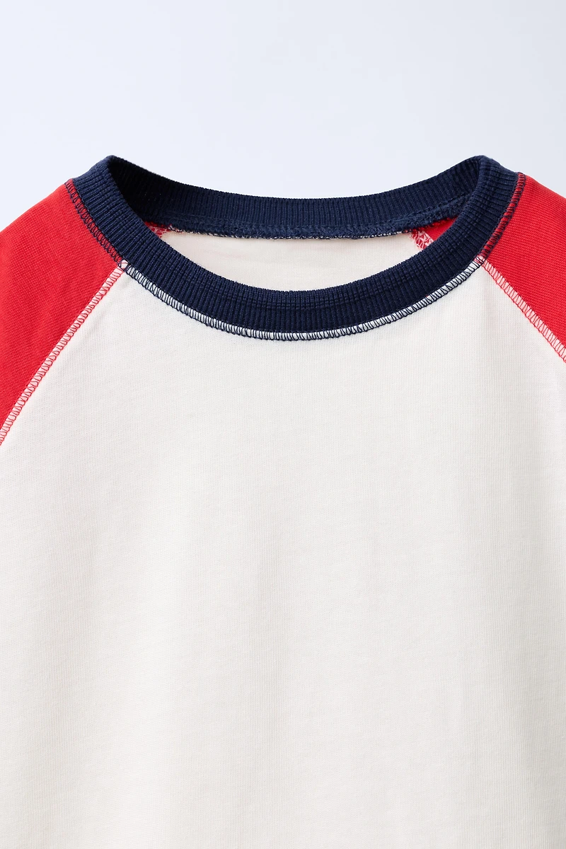 RAGLAN SLEEVE T-SHIRT