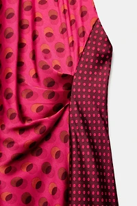 MIDI HALTER NECK DRESS