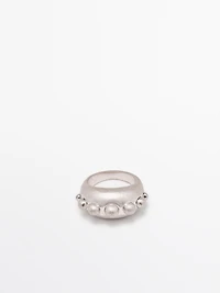 Bague pièces rondes