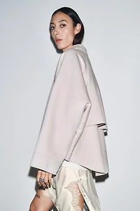 ZW COLLECTION WOOL JACKET WITH ZIP