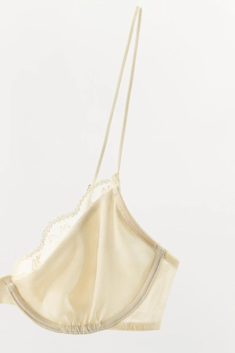 LACE UNDERWIRE BRA
