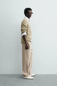 COTTON BLEND CABLE JUMPER