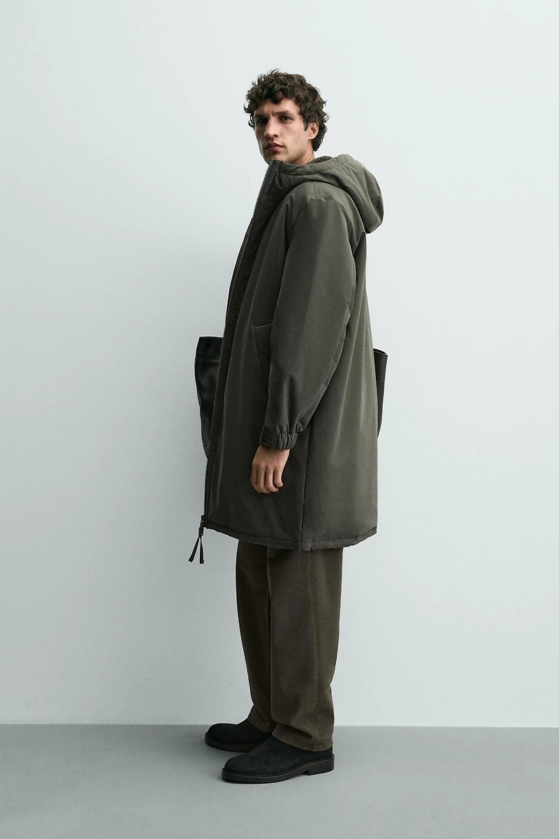 BLOUSON REMBOURRÉ COMBINÉ