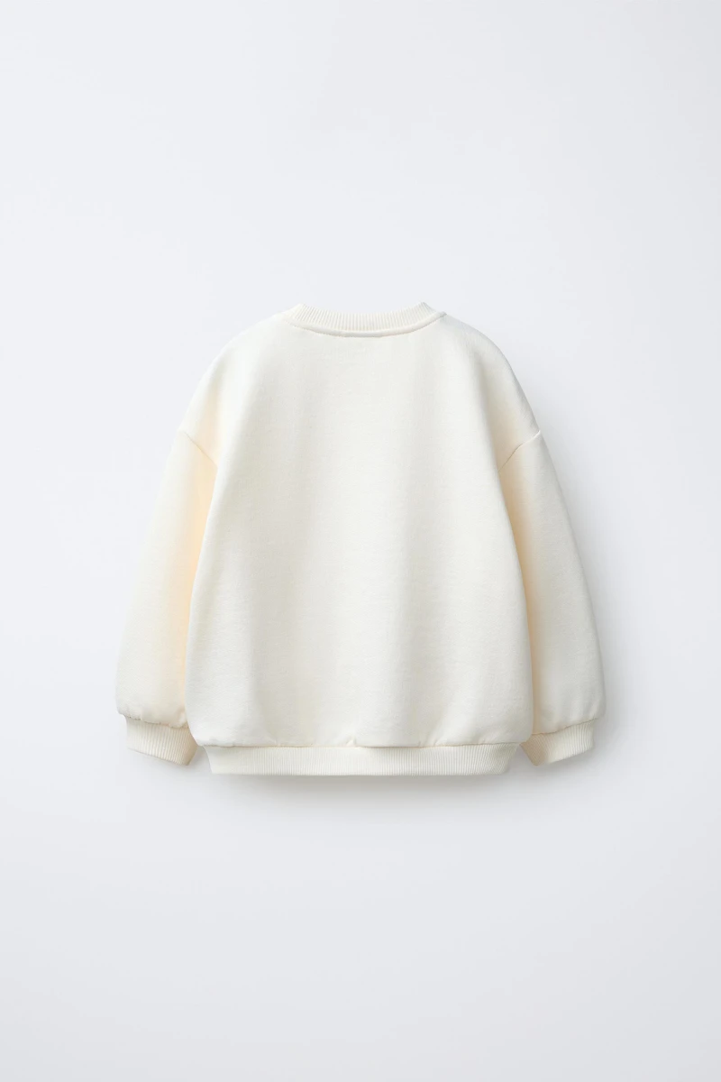 BUTTERFLY TULLE SWEATSHIRT
