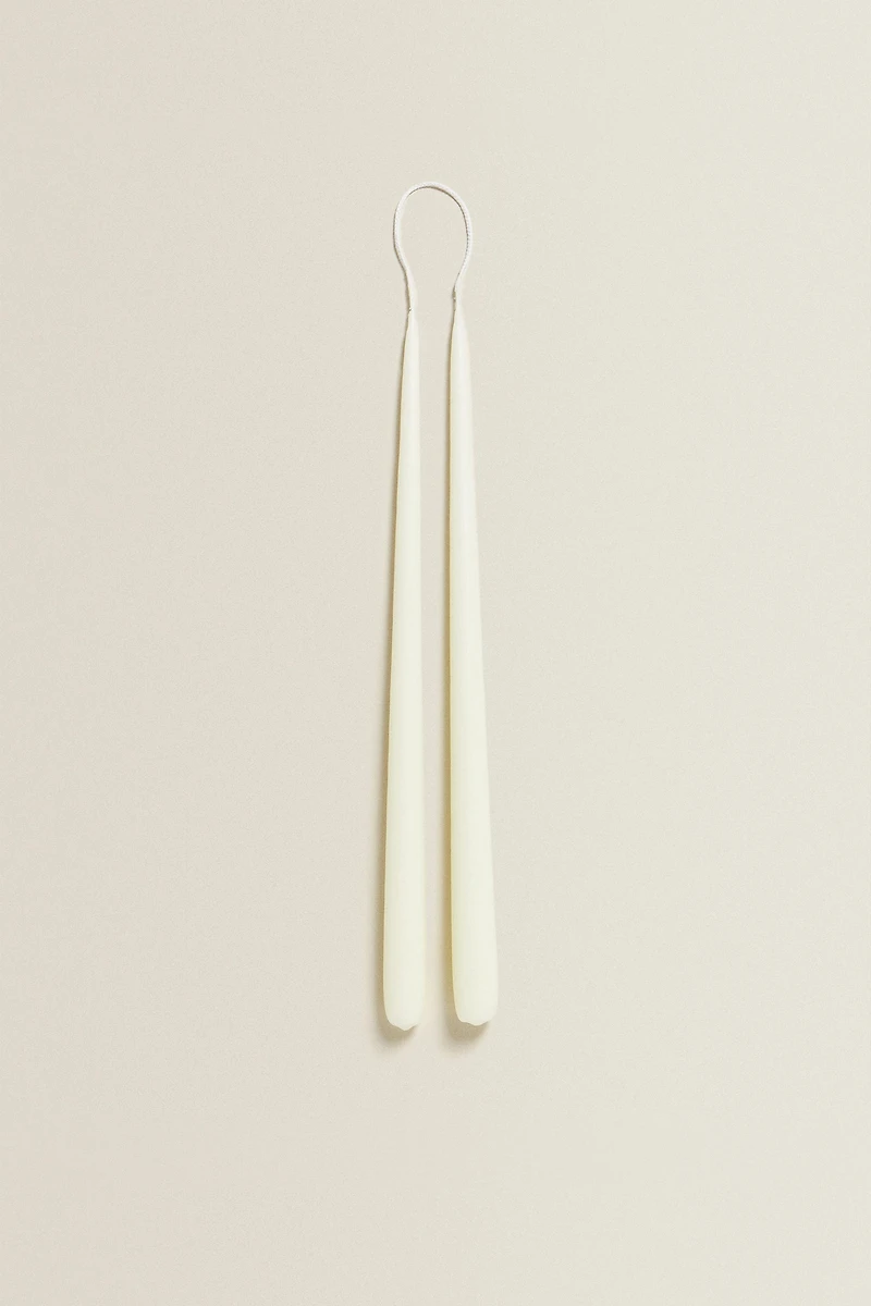 LONG DECORATIVE CANDLE (SET OF 2)