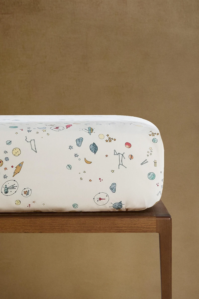 CHILDREN’S SPACE FITTED SHEET