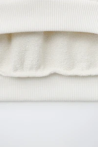 EMBROIDERED SNOOPY PEANUTS™ POLO SWEATSHIRT