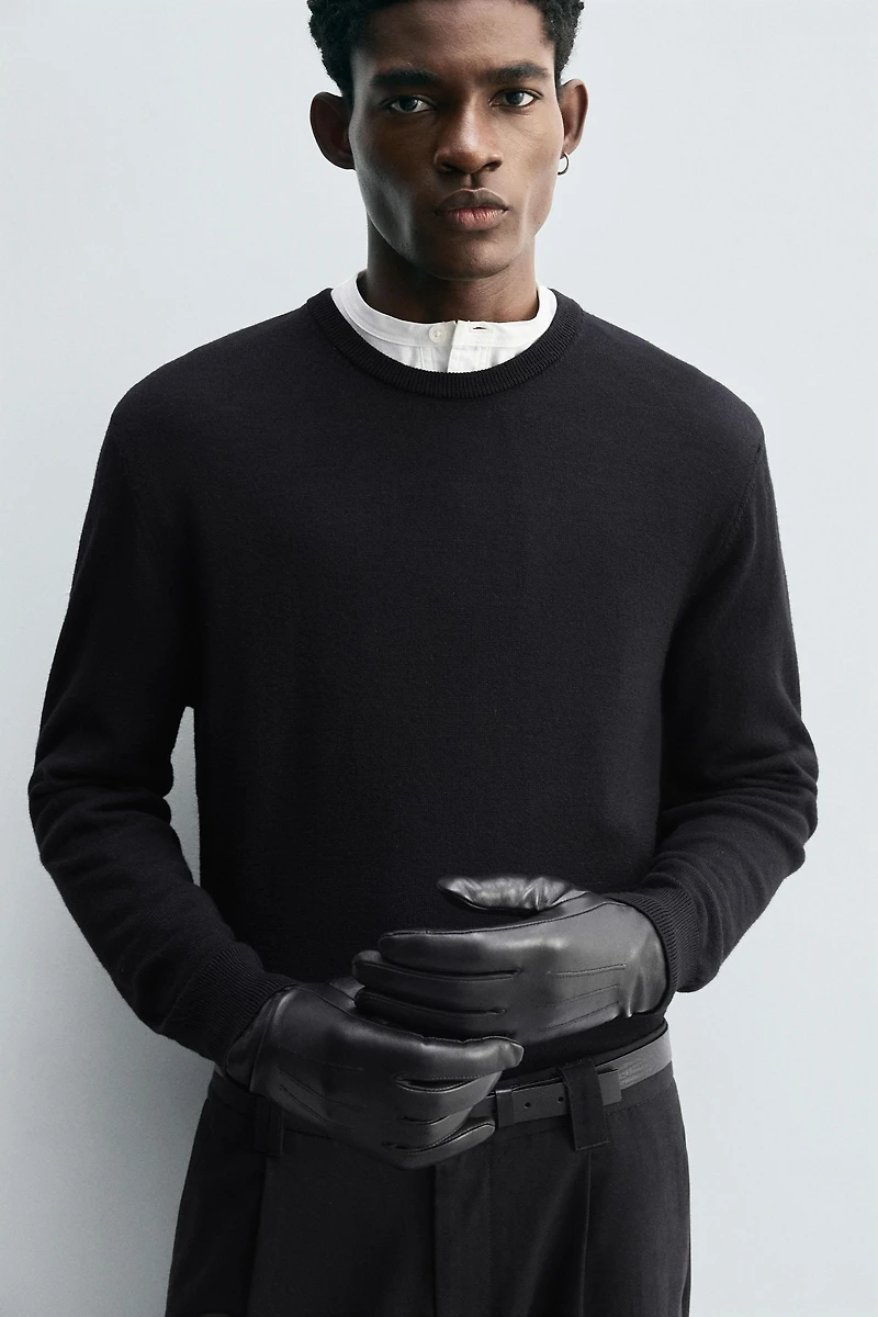 BASIC LEATHER GLOVES
