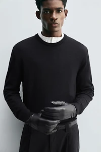 BASIC LEATHER GLOVES