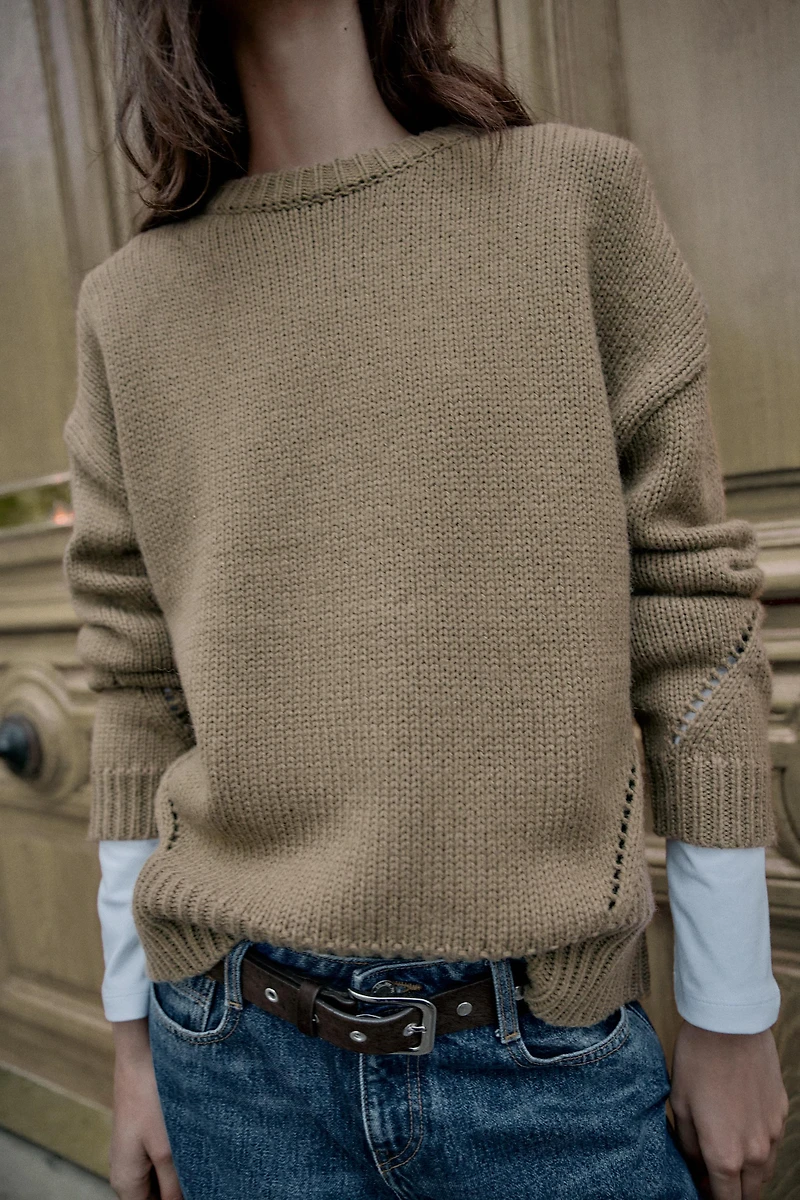 KNIT STRAIGHT JUMPER