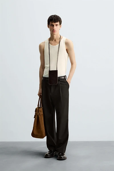 SEMI-SHEER TANK TOP