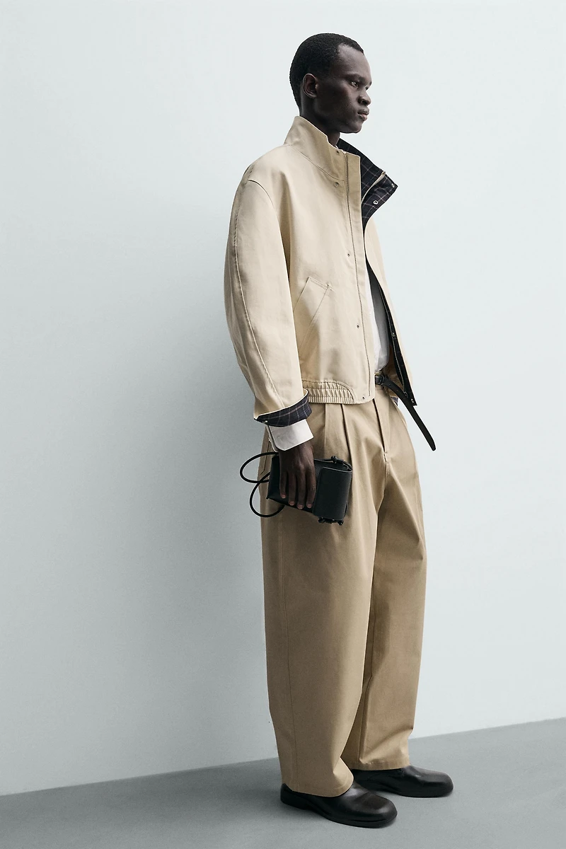PANTALON PLIS COUPE LARGE