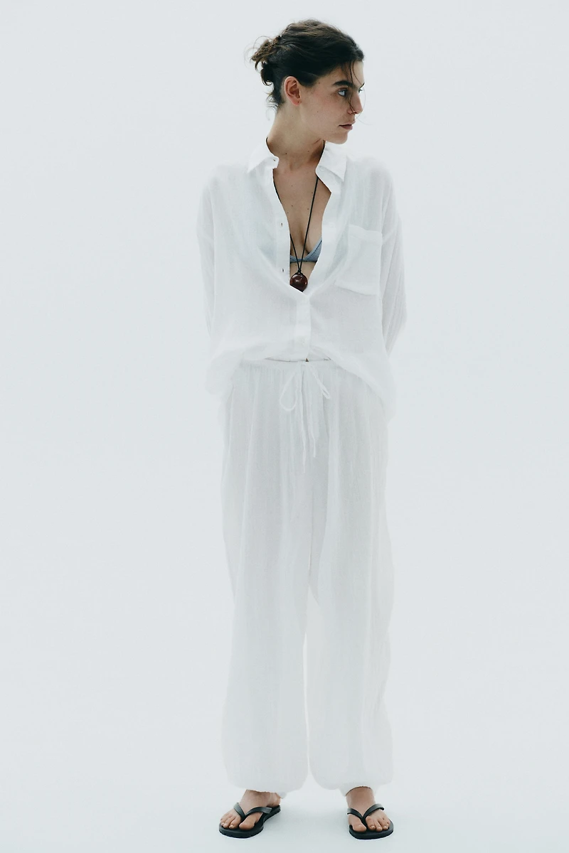 FLOWY BALLOON PANTS