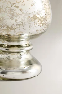 CHRISTMAS GLASS TEALIGHT HOLDER