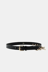 CEINTURE EN CUIR CHARMS