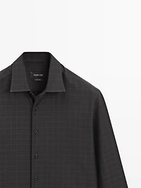 Chemise à carreaux regular fit