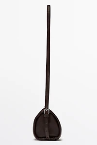 Nappa leather crossbody bag