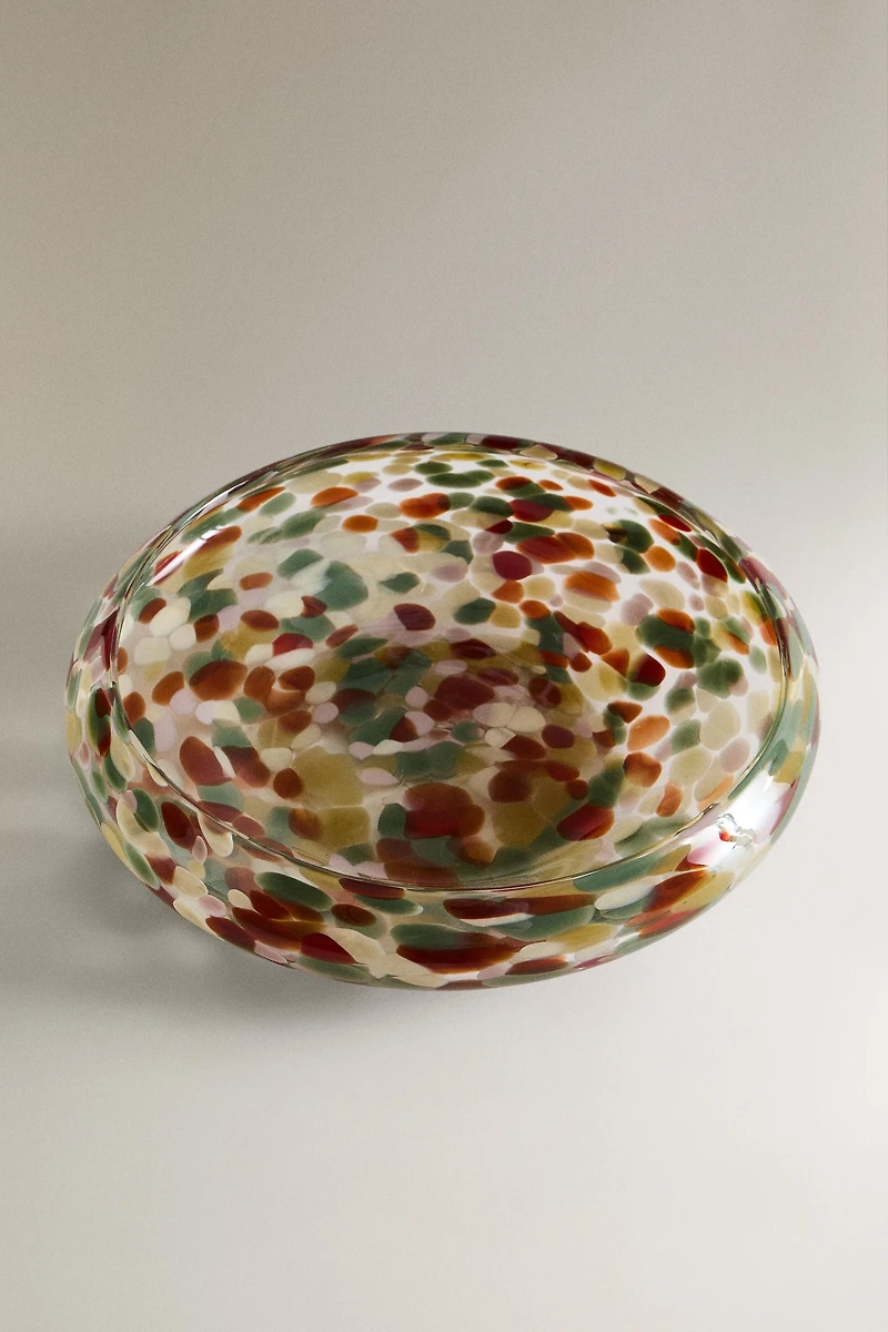 COLORED POLKA DOT TABLE CENTER