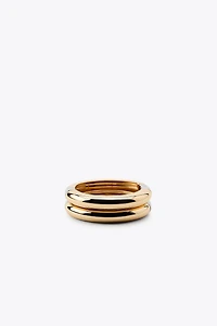 2-PACK OF COMBINED CUFF BRACELETS