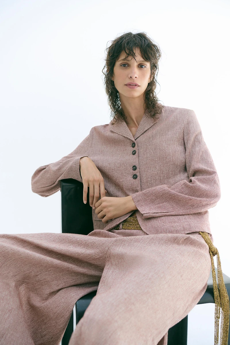 ZW COLLECTION LINEN BLAZER