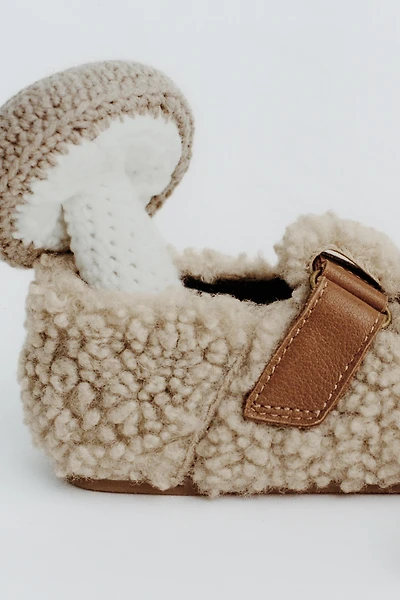 BAREFOOT FAUX SHEARLING SHOES