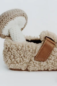 BAREFOOT FAUX SHEARLING SHOES