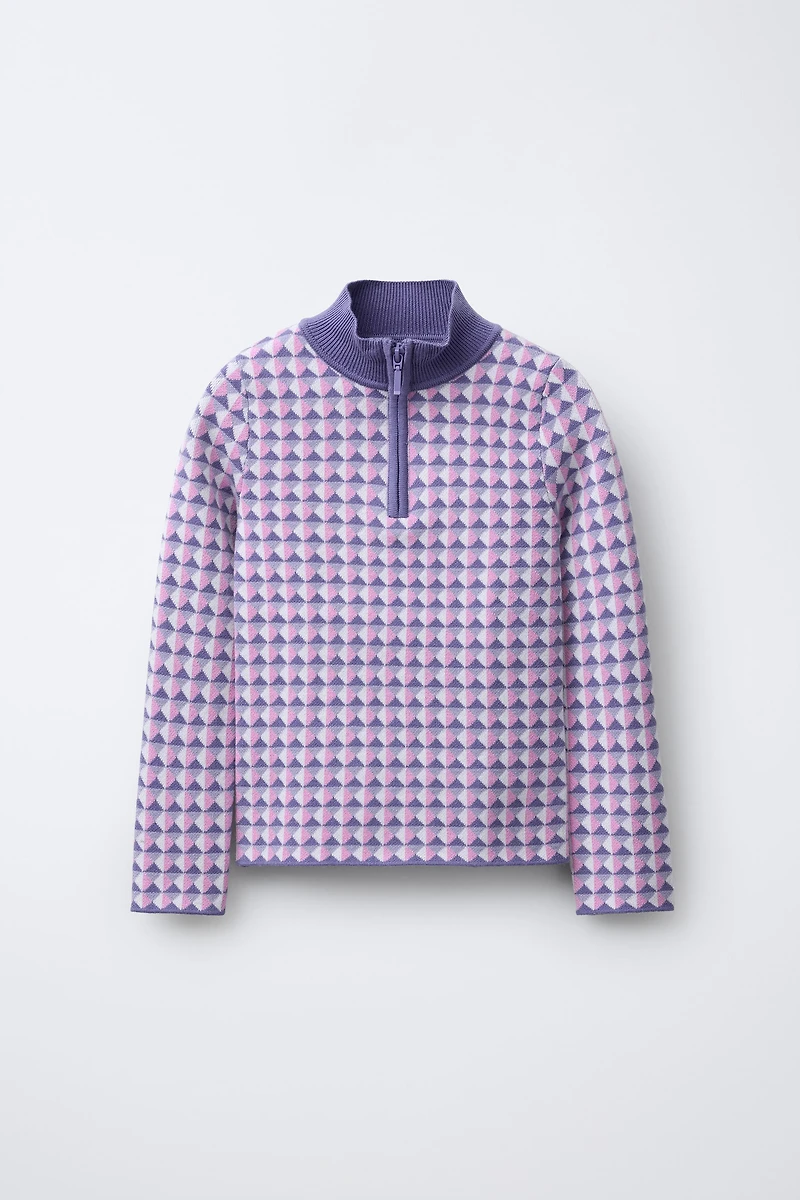 SKI COLLECTION JACQUARD KNIT JUMPER