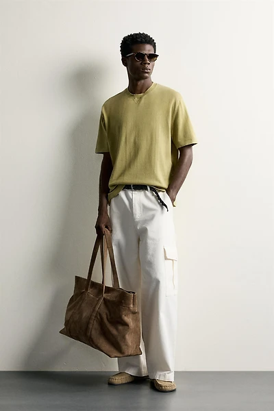 REGULAR FIT KNIT T-SHIRT