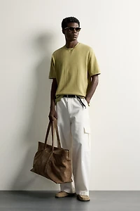REGULAR FIT KNIT T-SHIRT