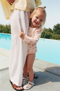 1-6 ANS / T-SHIRT DE BAIN IMPRIMÉ GLACES