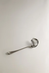 SHINY STEEL SAUCE SPOON