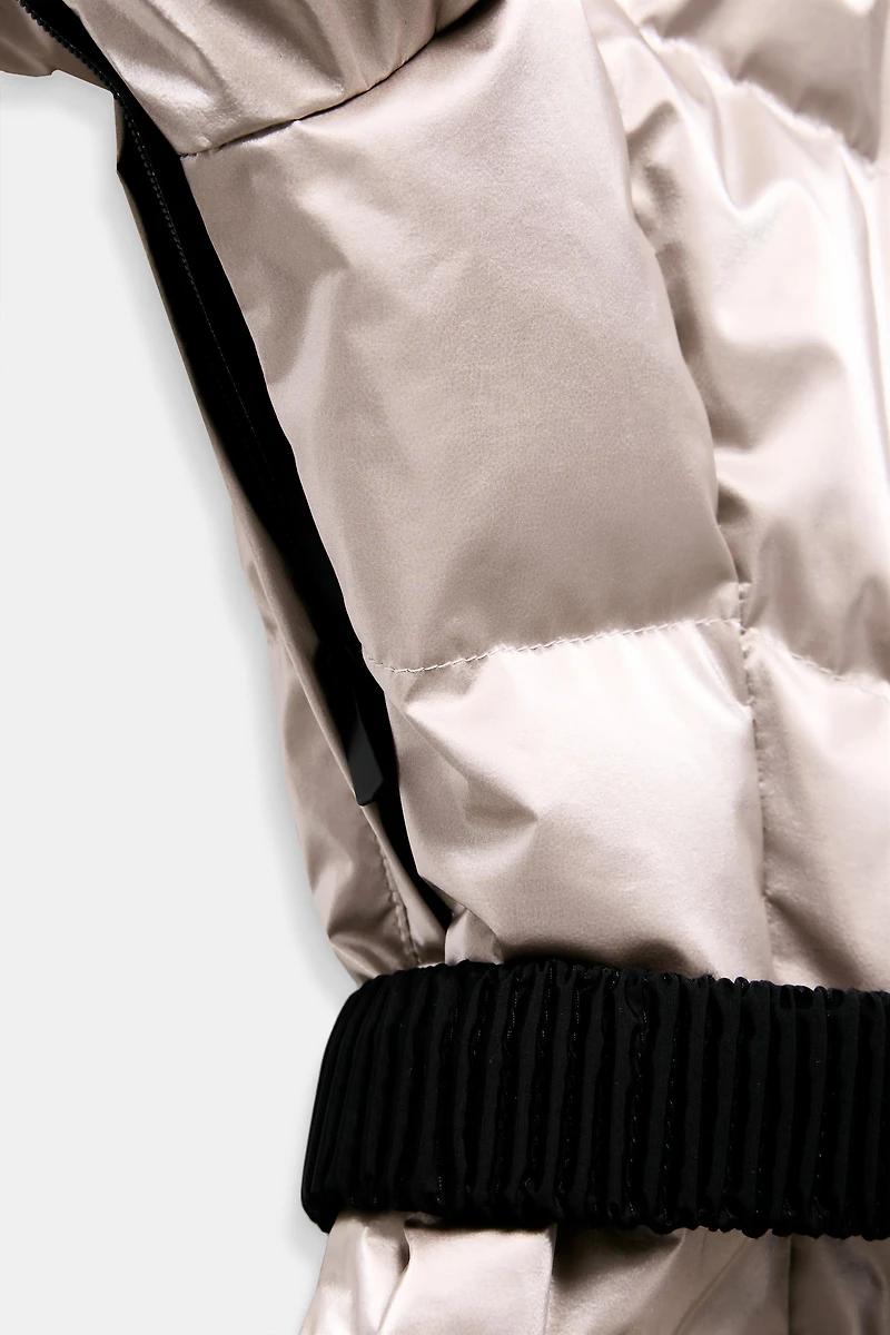 WATER RESISTANT WINDPROOF RECCO® TECHNOLOGY SKI COLLECTION PUFFER JACKET