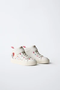 MINNIE MOUSE © DISNEY HIGH TOP SNEAKERS