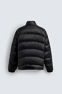 100% FEATHER WATER REPELLENT PUFFER JACKET