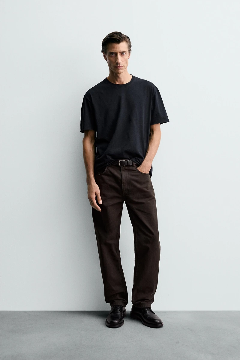 IRREGULAR HEM T-SHIRT