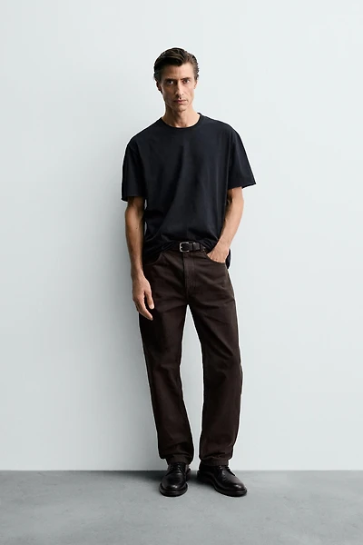 IRREGULAR HEM T-SHIRT