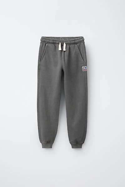 PANTALON JOGGER TEINT EN PIÈCE