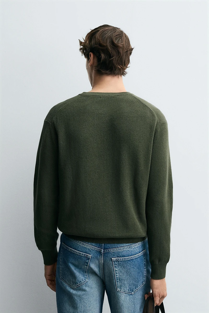 PURL KNIT SWEATER