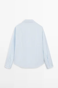 100% cotton poplin shirt